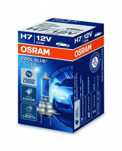Лампа H7 12V 55W (PX26d) COOL BLUE Intense (1 шт) 64210CBI OSRAM